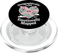 Cartographes spécialisés GIS Cartographes Kawaii Data Mappers PopSockets PopGrip pour MagSafe