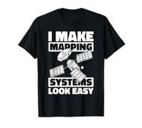 Cartographie - Analyse Spatiale Géomatique Technicien Sig T-Shirt