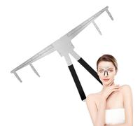 Cartographie de règle de sourcil - Outil de guidage de sourcils réglable | Modèle réutilisable avec mesure, accessoire de façonnage de maquillage pour la symétrie, a