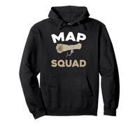 Cartographie Équipe Dessin - Géographie Cartographe Sweat à Capuche