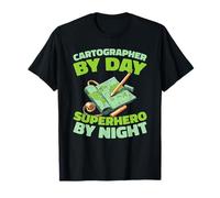 Cartographie - Géographie Dessin Cartographe T-Shirt