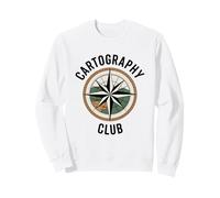 Cartography Club Carte Topographique Randonneur Sweatshirt