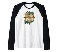Cartography is My Cardio Funny Map Lover Geographer Manche Raglan