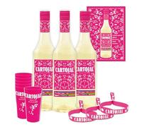 Cartojal Pack Amateur - 3 bouteilles 75cl (PET) - Vin de liqueur de cépage Moscatel
