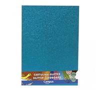 Carton (160gsm+) marque CAMPUS COLLEGE modèle CARTULINE CAMPUS A4 GLITTER AZ CL/3UD