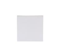 Carton 280 G/M2 Entoilé Carré 20x20 Cm X2 Pièces