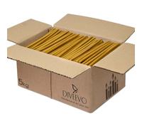 Carton 5 Kg - 1750 pcs. Bougies jaunes du couvent N140 en cire d'abeille