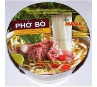 Carton 6 Soupes Vermicelles de Riz Mama Pho Bo ...