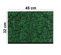 Clairefontaine Carton à dessin Annonay 93242C 32x45 cm fermeture élastique Vert