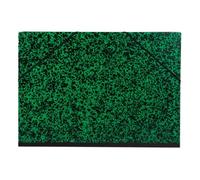 Clairefontaine Carton à dessin Annonay 93243C – 37x52 cm – Dos toilé, fermeture à élastiques – Vert