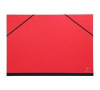 Carton à dessin Couleur à élastiques 52x72cm - Rouge