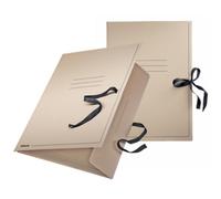 Esselte Carton à dessins format A1 avec cordons gris