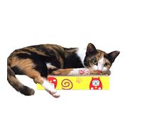 Carton à gratter pour Chat, griffoir ondulé pour Chat,Tapis à gratter ondulé - Protecteurs de Meubles ondulés Contre Les griffures de Chat pour la Nidification, Le Sommeil et la Sieste des Chats