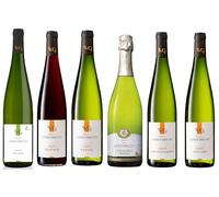 Carton Assortiment de 6 bouteilles AOC Alsace Gisselbrecht - 6 bouteilles 750 ml