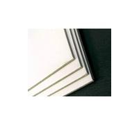 Clairefontaine Carton contrecollé 93990C – 10 feuilles blanc/gris 50x65 cm 1,0mm 600g