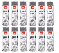 Carton de 12 bombes antigravillon gris, blackson
