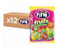 Carton de 12 sachets 90gr Bonbons Macédoine Fruit Gum Fini