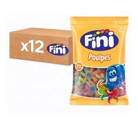 Carton de 12 sachets 90gr Bonbons Poulpes Gélifiés Halal Fini