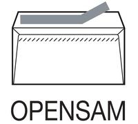 Carton De 250 Sachets Aluminium Allongé (260x360) Kraft 90 Grs. Openam Autocollant Avec Bande De Silicone S