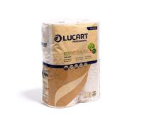 Carton de 30 rouleaux de papier hygiénique ECONATURAL à 3 plis 250 feuilles 18m - 629182