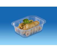 carton de 300 barquettes Polypro (PP), Gamme MCL, 1 compartiment, dimensions: 227 x 177 x 68