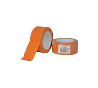 Carton de 36 rouleaux rubans adhésif PVC orange gamme chantier 50mm x 33m - ET5033