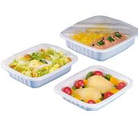 carton de 800 barquettes blanches PP (polypro), Utilisation Chaude, dimensions: 160 x 130 x 35