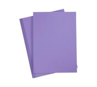 Carton de bricolage A4 lilas 180 g/m², carton pour le bricolage, la peinture & le DIY - paquet de 20
