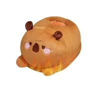 Carton De Caricature En Peluche Chauffante - Coussin Chauffant Mignon, Plissage Confortable | Oreiller Moelleux En Peluche D'animaux, Pieds À Main Intérieure Chauds, Accessoire De Confort Hivernal