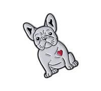 Carton De Dessin Animé Digne Chien Robuste Goutte D'huile Broche Broche Unisexe Bijoux Mode Pour Sacs Chapeaux Denims Vestes Costume Decors Cartoon Animal Pin Sur