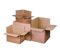 Carton de moins cher carton pliable fefco0201 Double Cannelure, 500 x 300 x 300 mm, lot de 10