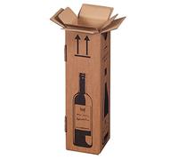 Carton d'expédition bouteilles "Magnum" Carton à vin pour 1 Magnum - bouteilles de vin (Certificat PTZ - DHL) (5 pièces)