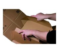 Carton d'expédition PACK BOX, format A4+, marron