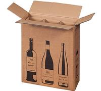 Carton d'expédition pour bouteilles Carton pour 3 bouteilles 10 pièces