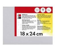 Carton entoilé - 280g/m2 - 18x24 cm NA