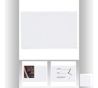 Carton Entoile Coton 10x15 X2pieces