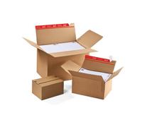 Carton fond automatique, fermeture autocollante, A3