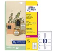 Carton imprimable résistant - plastique 190 μ - avec angles coupés - laser