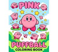 Carton Ki.rby's Coloring Book: Beautifully illustrated pages designed for kids ages 4-8