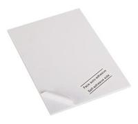 Clairefontaine 93614C Paquet Carton Mousse Adhésif - 4 Feuilles Carton Léger et Rigide Blanc - 50x65cm 10mm - Idéal pour Le Maquettisme