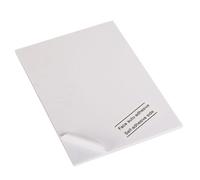 Clairefontaine Carton mousse adhésif 93612C – 5 feuilles blanc 50x65 cm 5 mm