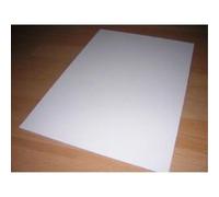 Carton mousse / plume - blanc - épaisseur 3 mm - A4 (21x29.7) - 1 plaque G