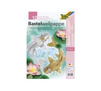 Carton Ondule 25x35cm Or/argent - Pochette De 10f