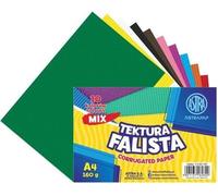 Carton ondulé A4 160g 10 couleurs ASTRA
