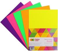 Carton ondulé A4/5K mix Fluo HAPPY COLOR