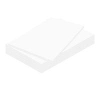 Carton plume, 500 x 700 mm, épaisseur: 10 mm, blanc