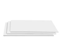 Wonday Carton plume en mousse A4 210 x 297 mm épaisseur 5 mm Blanc