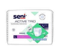 Carton Seni Active Trio L (8 x 10 pièces)