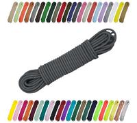 CARTONARE Cordon élastique en caoutchouc - 2 mm - 3 mm - Pour la couture, le bricolage et l'extérieur - En caoutchouc rond, corde expansive, bande élastique (301) anthracite, 2 mm x 2 m