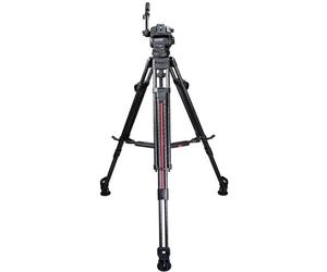 CARTONI Tête Fluide FOCUS 8 avec Trépied Double Extension A